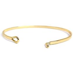 Me Plus Inspirational Youre My Person Positive Message Engraved Thin Bangle Hook Bracelet