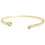Me Plus Inspirational Youre My Person Positive Message Engraved Thin Bangle Hook Bracelet