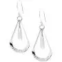 Pepe Dominguez 925 Sterling Silver Long Drop on Hammered Swing Dangle Earrings Pepe Dominguez 925 Sterling Silver Long Drop on Hammered Swing Dangle Earrings