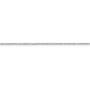 Solid 925 Sterling Silver 1.25mm Cable Chain Necklace - with Secure Lobster Lock Clasp