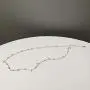 S925 sterling silver tassel necklace niche design necklace female short section collarbone chain simple student temperament personality