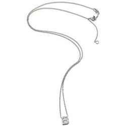Roberto Coin ''Tiny Treasures Love Letter'' 18k White Gold Diamond Block Letter Pendant Necklace