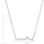 Silpada Simplex Cross Horizontal Cross Pendant Necklace in Sterling Silver, 16'' Silpada Simplex Cross Horizontal Cross Pendant Necklace in Sterling Silver, 16''