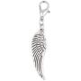 Its All About...You! Large Angel Wing Clip on Charm Perfect for Necklaces and Bracelets 98V