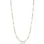 Miabella 18K Yellow or Rose Gold Plated Italian Beaded Ball Rosary Long Wrap Layering Station Chain Necklace for Women, 60'' Miabella 18K Yellow or Rose Gold Plated Italian Beaded Ball Rosary Long Wrap Layering Station Chain Necklace for Women, 60''
