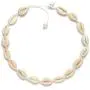 KARIDUN Bohemian Hawaiian Beach Seashell Choker Necklaces and Bracelets for Women Adjustable Conch Anklet Turtle Bracelet Turquoise Necklace and Bracelet Set