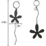 BBL CZ Cubic Zirconia Earrings Metal Flower Shaped Jewelry Long Asymmetry Tassel Dangle Drop Needles Earrings for Women Hypoallergenic Shiny Teardrop Earrings with Gift Box