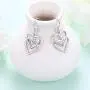 925 Sterling Silver Love Elegant Layered Big Hearts Long Dangle Drop Hooks Stud Earrings Jewelry Birthday Gifts for Women Girlfriend 925 Sterling Silver Love Elegant Layered Big Hearts Long Dangle Drop Hooks Stud Earrings Jewelry Birthday Gifts for Women Girlfriend