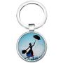WSNANG Mary Poppins Keychain Practically Perfect in Every Way Mary Poppins Inspirational Gifts for Her