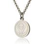 Pendant Sports Athletes Necklace with Inspiring Bible Quote from Phil 4:13. Solid Stainless Steel. Baseball Basketball Football Soccer Hockey Volleyball & Racing Available