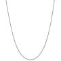 Bling For Your Buck Sterling Silver 1.5mm Italian Twisted Curb Chain Necklace 16'' - 30''