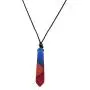 KUIYAI Epoxy Resin Wood Necklace Magic Pendant Handmade Jewelry Best Gift for Mom KUIYAI Epoxy Resin Wood Necklace Magic Pendant Handmade Jewelry Best Gift for Mom