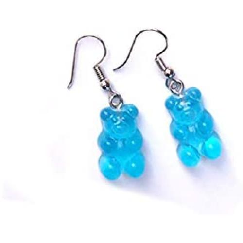 Tiande Creative Food Fruit Acrylic Big Drop Dangle Stud Earrings for Women Girls