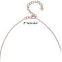 PAVOI 14K Gold Plated 1.00 ct (D Color, VVS Clarity) CZ Simulated Diamond Bezel-Set Solitaire Choker Necklace | Sterling Silver Necklace for Women