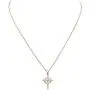 Rosemarie Collections Womens Religious Celtic Cross Pendant Necklace with Cubic Zirconia, 16'' Plus 2'' Extender Rosemarie Collections Womens Religious Celtic Cross Pendant Necklace with Cubic Zirconia, 16'' Plus 2'' Extender
