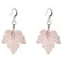 BEAUTY CHARM Unique Natural Leaf Earrings Women Phoenix Tree Leaf Maple Shape Dangle Drop Hook Earrings ear Jewelry for Wedding Party Gift