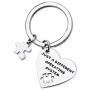 WUSUANED Autism Teacher Gift Just A Different Operating System Autism Awareness Keychain Puzzle Piece Charm Jewelry Gift for Teacher Educator