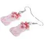 NEWEI Acrylic Valentines Day Funny Pig Piggy Earrings Drop Dangle Farm Pet Jewelry For Women Charm NEWEI Acrylic Valentines Day Funny Pig Piggy Earrings Drop Dangle Farm Pet Jewelry For Women Charm
