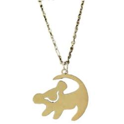 Joyplancraft Lion King Necklace Rafiki Simba Necklace Cute Lion King Jewelry