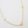 HONEYCAT Milky Way Disc Chain Necklace in Gold, Rose Gold, or Silver | Minimalist, Delicate Jewelry