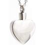 New Always with Me Heart Cremation Jewelry Pendant Urn Keepsake Necklace for Ashes,Locket Stainless Steel Keepsake Waterproof Memorial Pendant for Love,with Tools and Box