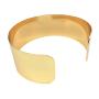 Fstrend Statement Chunky Choker Gold Plated African Necklace Costume Party Jewelry Accessories for Women and Girls (Gold)