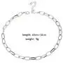 Cathercing Women Choker Necklace Chain Thin Link Necklace for Women Trendy Jewelry Necklaces Chains Punk (silver)