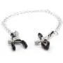 Elegital Necklace Women Body Chain with Adjustable Clamp and Clip, Party Entertainment Chain Decoration for Clothing Accessory with Storage Bag Elegital Necklace Women Body Chain with Adjustable Clamp and Clip, Party Entertainment Chain Decoration for Clothing Accessory with Storage Bag