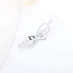 LGSY Ribbon Autism Awareness Puzzle Cage Pendants for Pearl Jewelry Making Sterling Silver, Design Pearl Cage Pendants for Adorable Gift