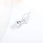 LGSY Ribbon Autism Awareness Puzzle Cage Pendants for Pearl Jewelry Making Sterling Silver, Design Pearl Cage Pendants for Adorable Gift