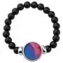 Zuo Bao Gay Pride Gift LGBT Rainbow Beaded Handmade Bracelet Relationship Friendship Jewelry Love Gifts for Gay Lesbian