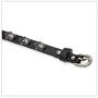 Mgutillart Punk Vintage Alloy Belt Buckle Bracelet Skull Leather Cuff Bracelet