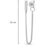 Highstreet .925 Sterling Silver dangling drop chain earrings for women | elegant design | hypoallergenic | light and easy on the ear for all day use