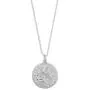 HONEYCAT Chinese Zodiac Coin Necklace in Silver | Minimalist, Delicate Jewelry