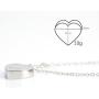 FASJOY Cremation Ash Jewelry Forever Love Grandma&Grandson Urn Necklace Memorial Keepsake Birthstone Pendant