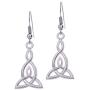 VASSAGO Nordic Irish Viking Celtic Trinity Triquetra Knot Heart Drop Earring for Women Girls VASSAGO Nordic Irish Viking Celtic Trinity Triquetra Knot Heart Drop Earring for Women Girls