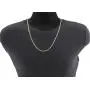 Nuragold 10k Yellow Gold 4mm Solid Cuban Curb Link Chain Pendant Necklace, Mens Womens Lobster Lock 16'' 18'' 20'' 22'' 24'' 26'' 28'' 30''