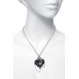 Alchemy of England Witches Heart Pendant, Silver