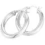 PAVOI 14K Gold Plated Sterling Silver Post Monet Oval Chunky Lightweight Hoop Earrings for Women PAVOI 14K Gold Plated Sterling Silver Post Monet Oval Chunky Lightweight Hoop Earrings for Women