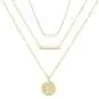 Bohemian Gold Coin Multi-Layer Choker Necklace Retro Handmade Collar Necklace for Teen Girls Christmas Jewelry Gift