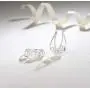 FANCIME White/Yellow Gold Plated 925 Sterling Silver Dangle Drop Pearl Endless Hoop Earrings Dainty Fine Jewelry For Women Girls FANCIME White/Yellow Gold Plated 925 Sterling Silver Dangle Drop Pearl Endless Hoop Earrings Dainty Fine Jewelry For Women Girls