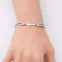 KUIYAI Footprints in The Sand Prayer Cross Bracelet Beautiful Poems Quote When You Saw Only One Set of Footprints It was Then That I Carried You Religious Jewelry Christian Gift