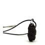 Wydmire 100% Natural Black Tektite Stone Necklace Amulet Pendant Obsidian Healing Faith Gift Stone for Boyfriend Girlfriend
