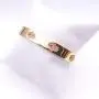 LESLIE BOULES 18K Gold Plated Hamsa Hand Cuff Bracelet for Women Lucky & Protection Jewelry for Her