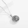 Horse Locket Necklace That Holds Pictures 925 Sterling Silver Vintage Oxidized Horse Necklace Photo Locket Pendant Jewelry Gifts for Women Birthday