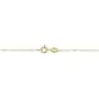 Kooljewelry Yellow Gold Plated Sterling Silver 1 mm Twisted Curb Chain Necklace Kooljewelry Yellow Gold Plated Sterling Silver 1 mm Twisted Curb Chain Necklace
