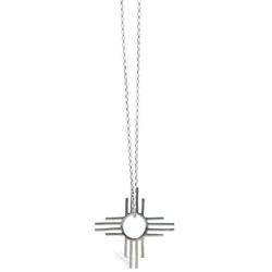 Tskies Enchantment Sterling Silver Necklace for Women Zia Pendant Luxury Southwest Jewelry