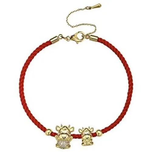 2021 Year of Ox Red String Bracelet Chinese Zodiac Animal Birth Year Lucky Charm Bracelet Ajustable Red Rope String Wristband Handmade Braid Aumlet Bracelet New Year Jewelry Gifts (2OX) 2021 Year of Ox Red String Bracelet Chinese Zodiac Animal Birth Year Lucky Charm Bracelet Ajustable Red Rope String Wristband Handmade Braid Aumlet Bracelet New Year Jewelry Gifts (2OX)