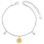 925 Sterling Silver Sunflower Bracelet Jewelry Perfect Gift For Women Girls 925 Sterling Silver Sunflower Bracelet Jewelry Perfect Gift For Women Girls