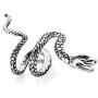 HONGTU Snake Earring Cuff Wraps Ear Clips No Piercing Women Girls Viper Fake Cheater Cartilage Helix Jewelry